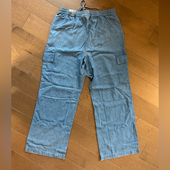 Lands End High Rise Wide Leg Jeans - Picture 2 of 8